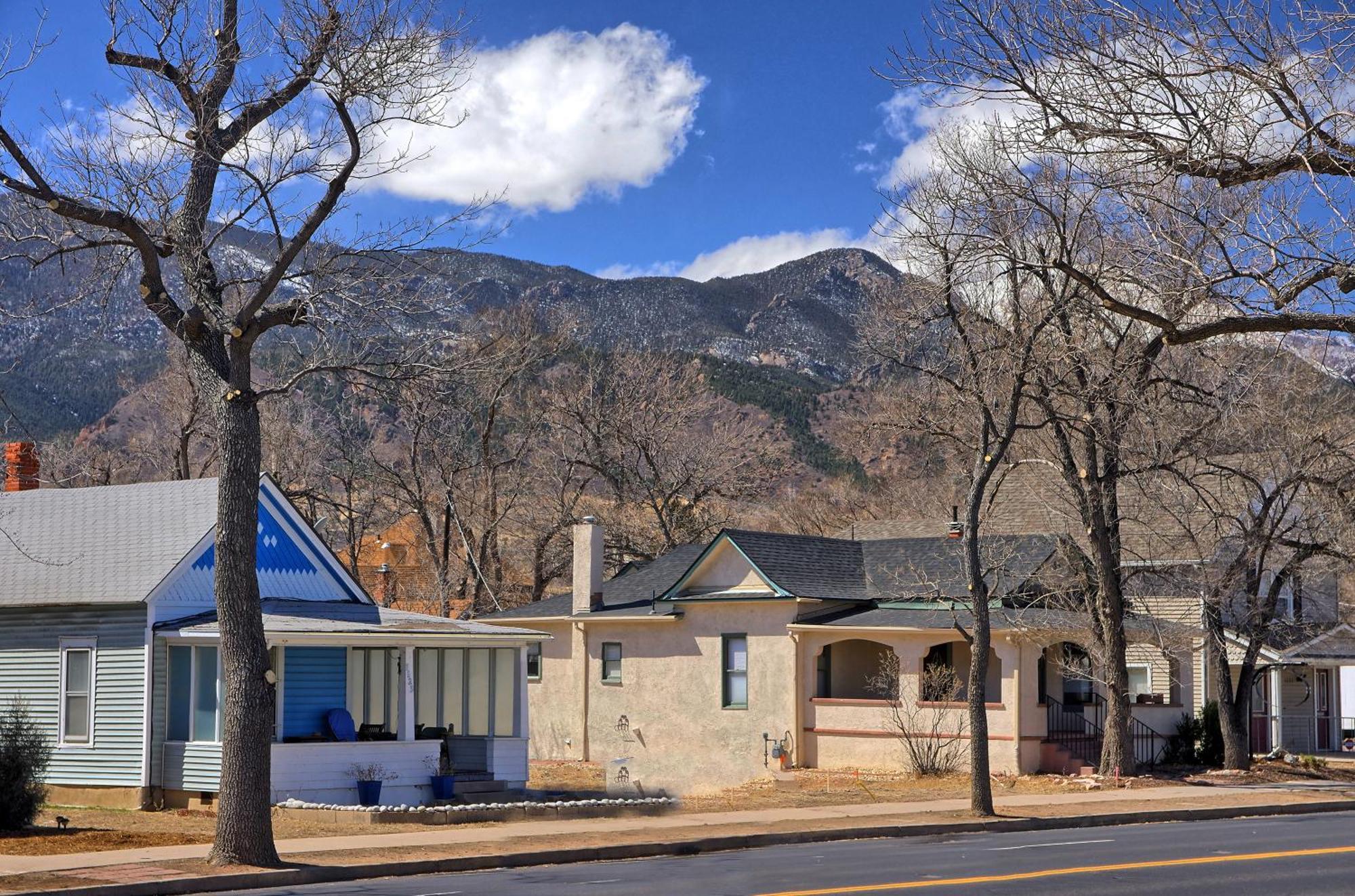 Historic Home W/Pikes Peak Views Colorado Springs Exterior photo
