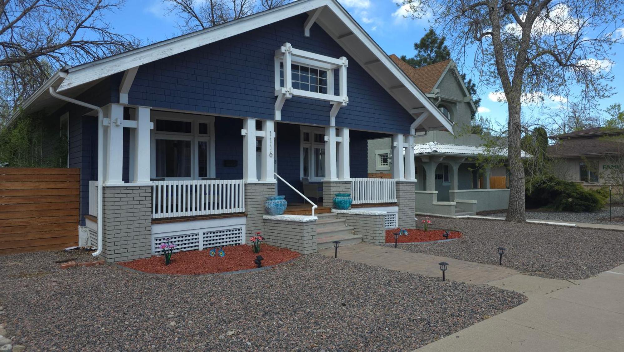Historic Home W/Pikes Peak Views Colorado Springs Exterior photo